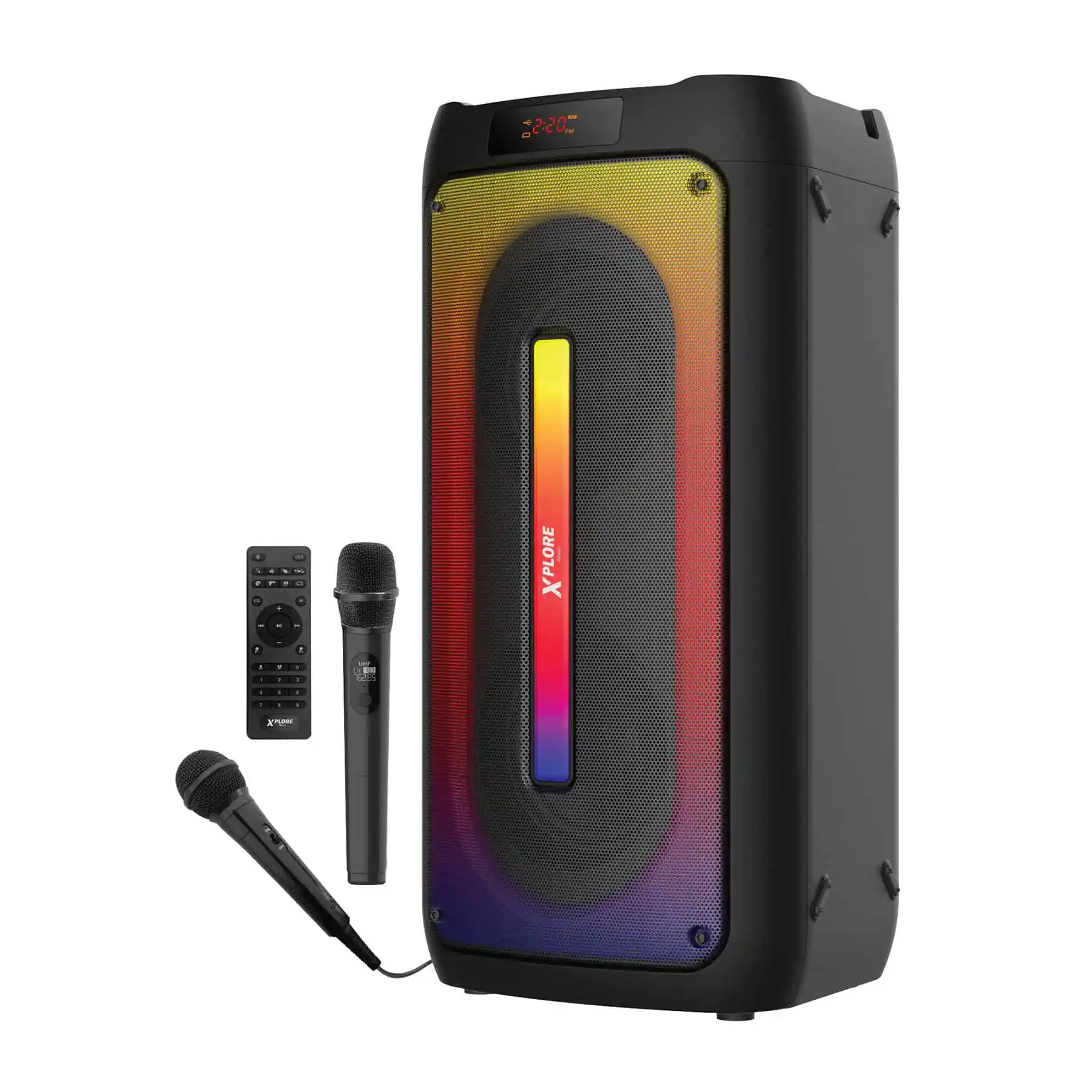 Partybox zvučnik Xplore XP8802 Cabana 2 USB/BT/FM/microSD/mic/300W