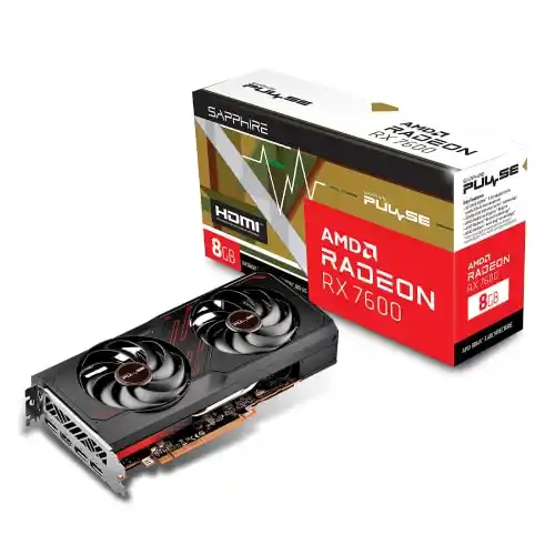 Grafička karta AMD Sapphire Pulse RX 7600 GAMING OC 8GB GDDR6
