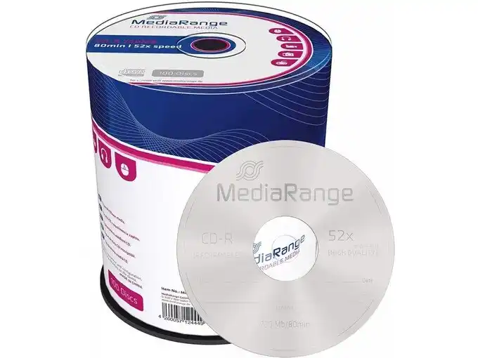 CD-R Mediarange 700MB 52X MR204