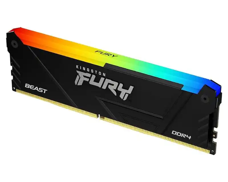 Memorija DDR4 16GB 3200MHz Kingston Fury Beast RGB  KF432C16BB12A/16