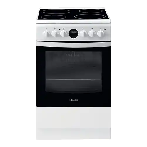 Električni šporet Indesit IS5V5CCW/E  širina 50cm/keramička ploča