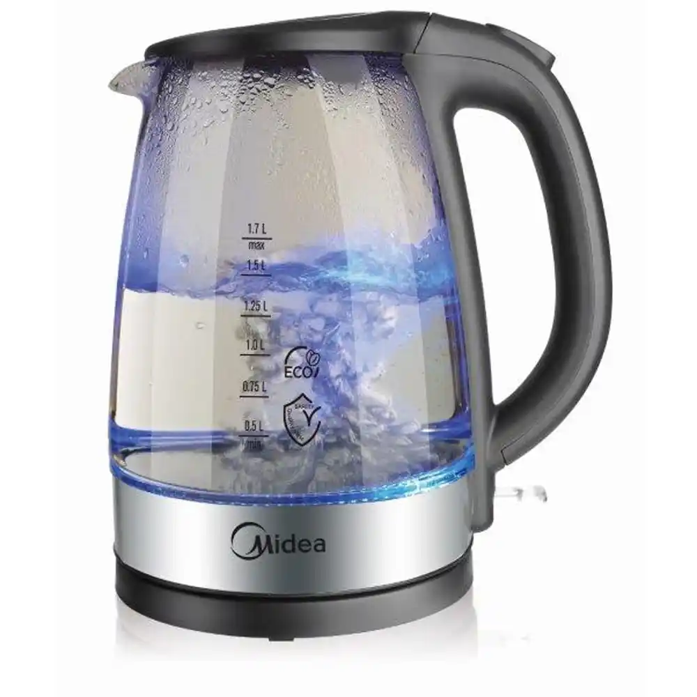 Kuvalo za vodu Midea MK 17G02A2/snaga 2200W/zapremina 1.7L/staklo