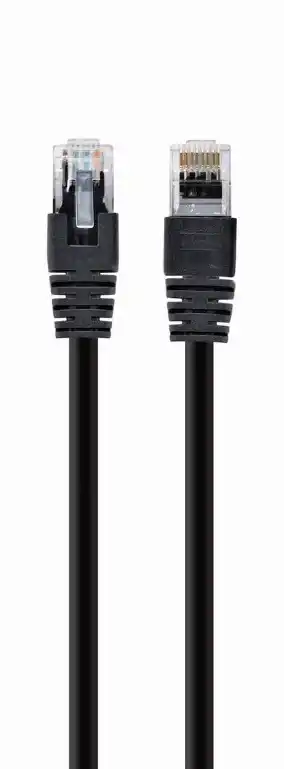 Mrežni kabl UTP CAT5e Gembird 0.5m black PP12-0.5M/BLK