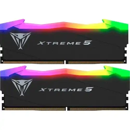 Memorija DDR5 32GB 2x16GB 7600MHz Patriot Viper Xtreme 5 RGB PVXR532G76C36K