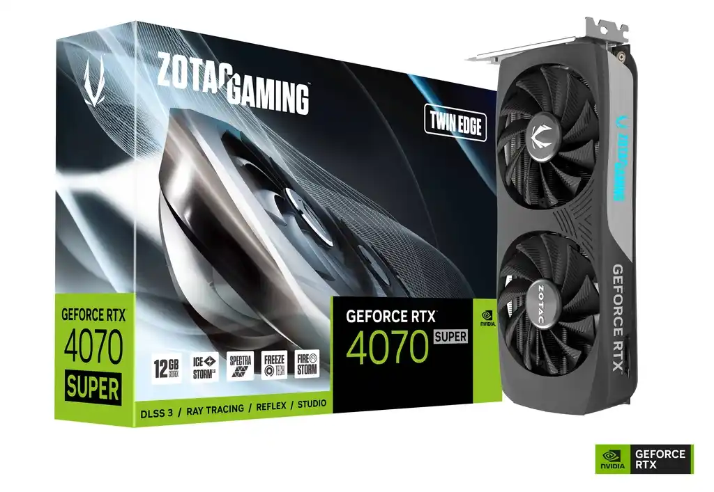 Grafička karta Zotac GAMING GeForce RTX 4070 Super Twin Edge 12GB DDR6 192 bit HDMI/3xDP
