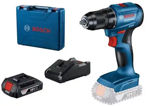 Bosch GSR 185-Li akumulatorska bušilica - odvrtač; 18V; 1x2,0 Ah + kofer (06019K3001)