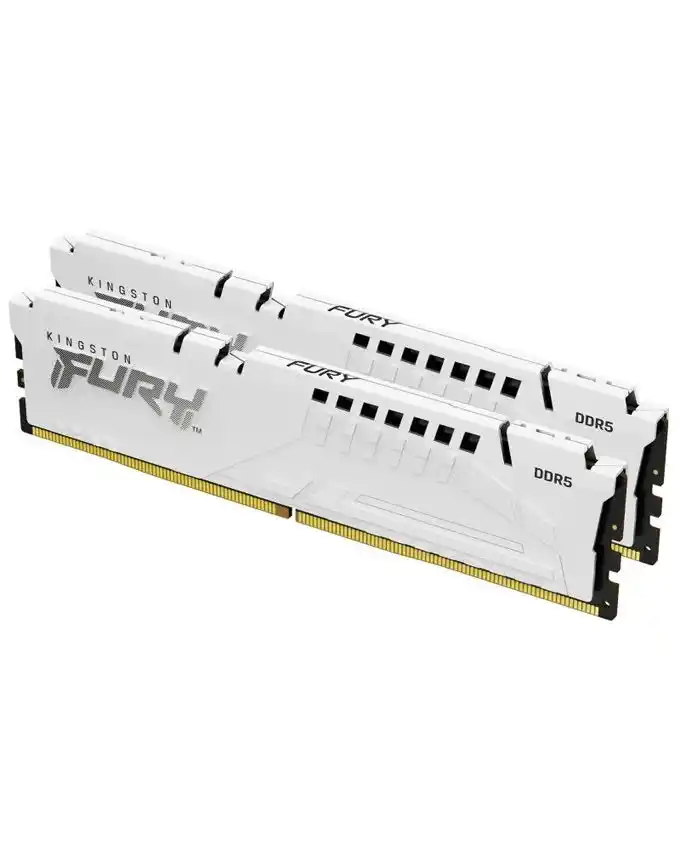 Memorija DDR5 64GB(2x32GB) 6000MHz Kingston Fury Beast  KF560C36BWEK2-64 White EXPO