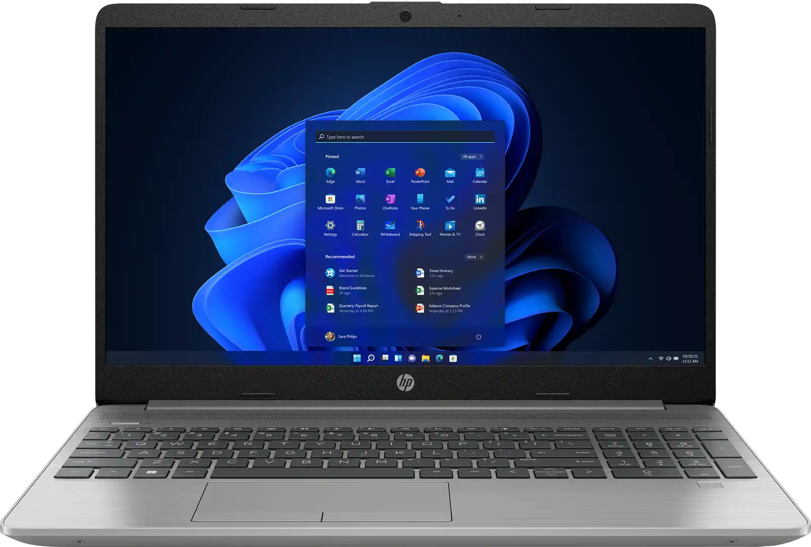 Laptop HP 255 G9 15.6 FHD IPS/AMD Athlon 3150U/8GB/NVMe 512GB/Radeon RX Vega/silver/SRB/7N086ES