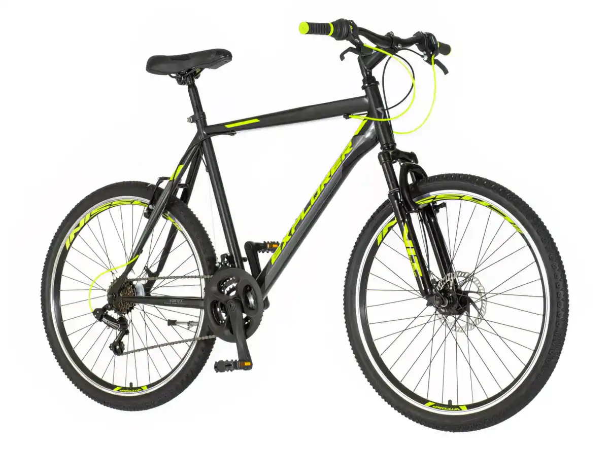 Bicikla Mtb explorer Vor266 AM/crno žuta/ram 22/točak 26/brzina 18