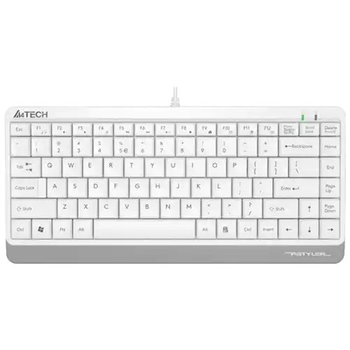 Tastatura A4 Tech FK11 Bela