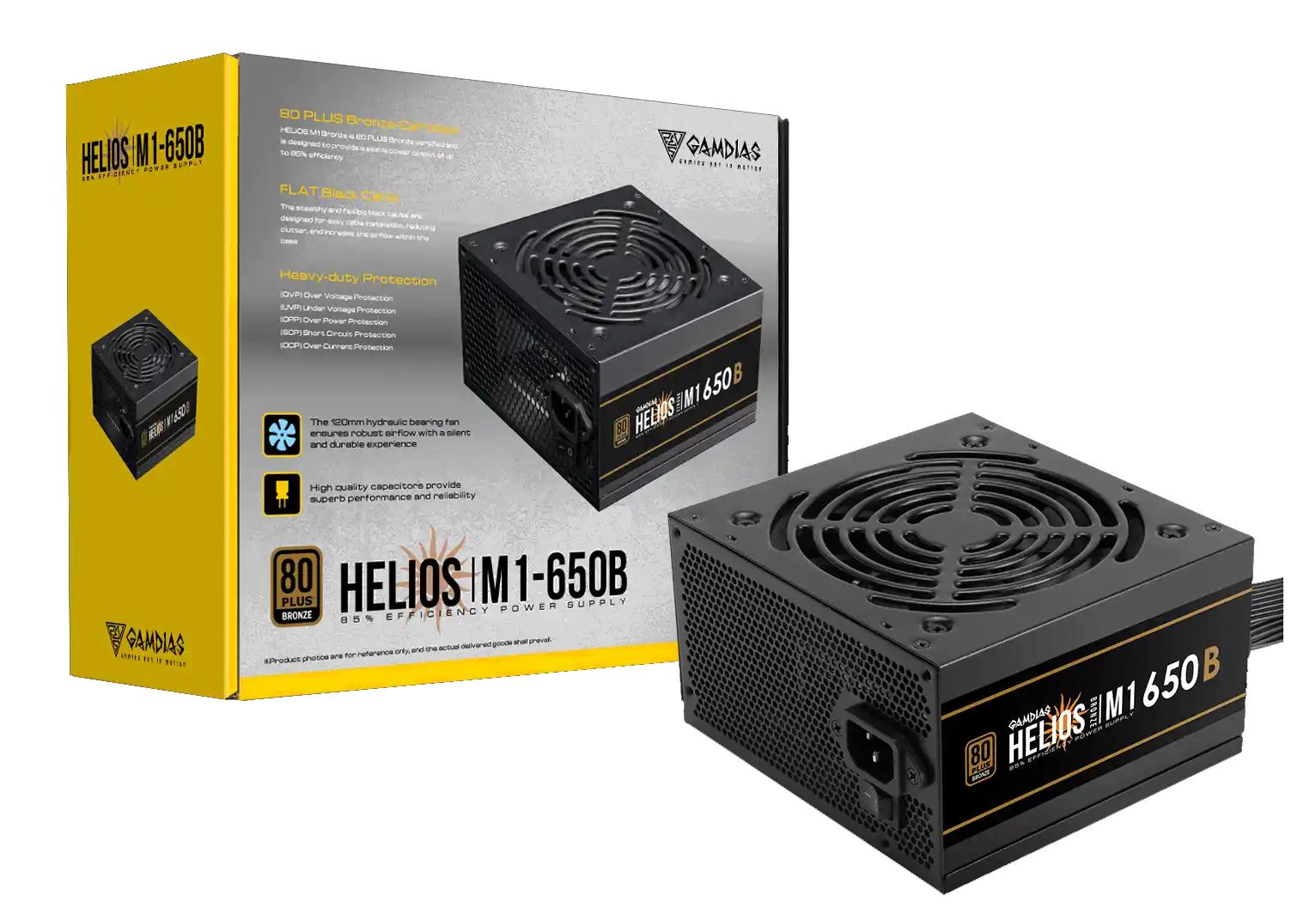 Napajanje 650W Gamdias Helios M1-650B Bronze