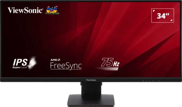 Monitor 34 Viewsonic VA3456-MHDJ UWQHD 3440x1440/IPS/21:9/75Hz/4ms/2x HDMI/DP/HDCP/Zvučnici