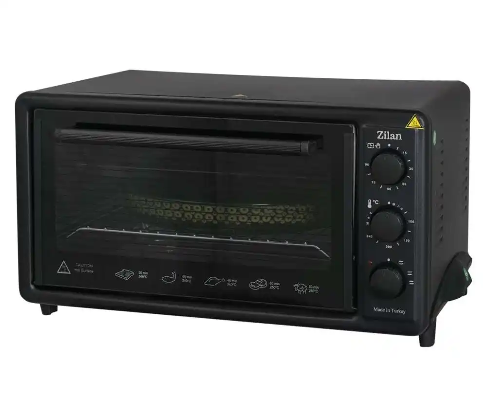 Mini pećnica Zilan ZLN5648BK širina 54cm/ kapacitet rerna 46l