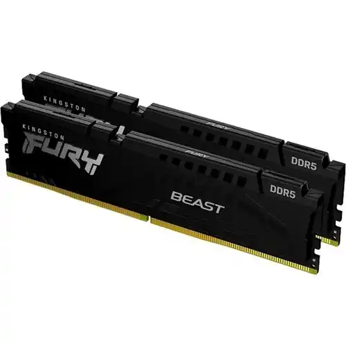Memorija DDR5 32GB (2x16) 6000MHz Kingston Fury Beast KF560C30BBK2-32