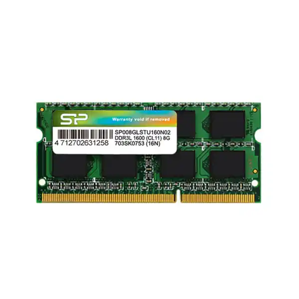 Memorija SODIMM DDR3 8GB 1600MHz SiliconPower 1.35V SP008GLSTU160N02