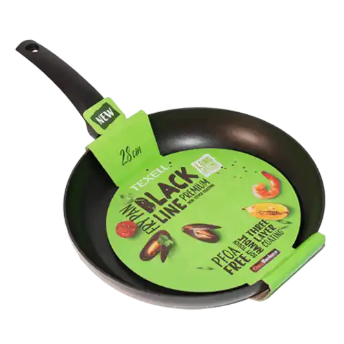 Tiganj Texell TPBL D28 Black line/duboki 28 cm