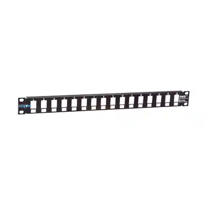 Patch panel modularni 19/1U sa 16 slota za UTP module UKP-16-1U  bez modula