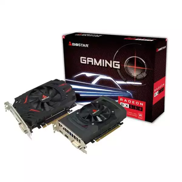 Graficka karta Biostar RX550 4GB GDDR5 128 bit DVI/DP/HDMI - Outlet