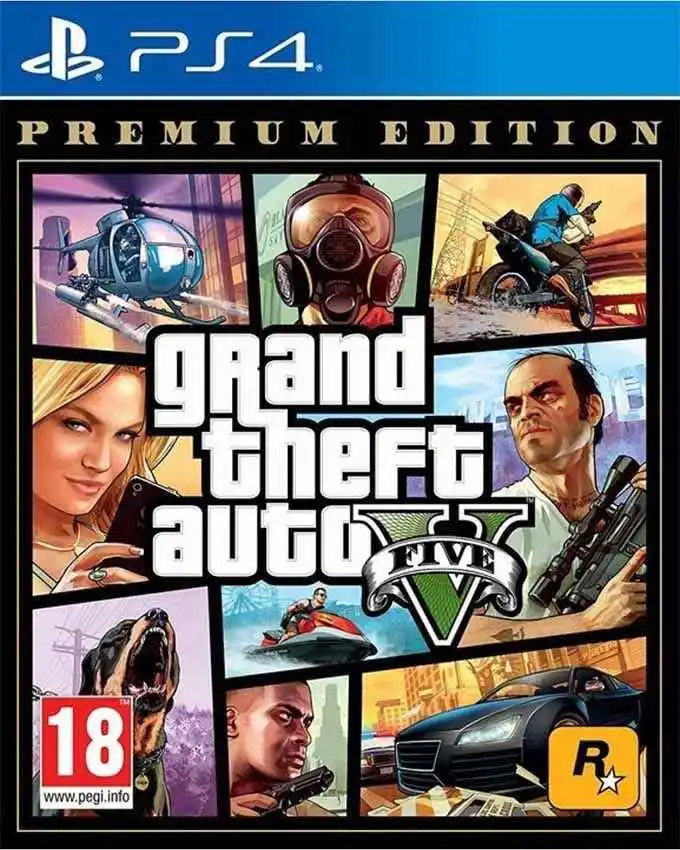 PS4 Grand Theft Auto V Premium Edition