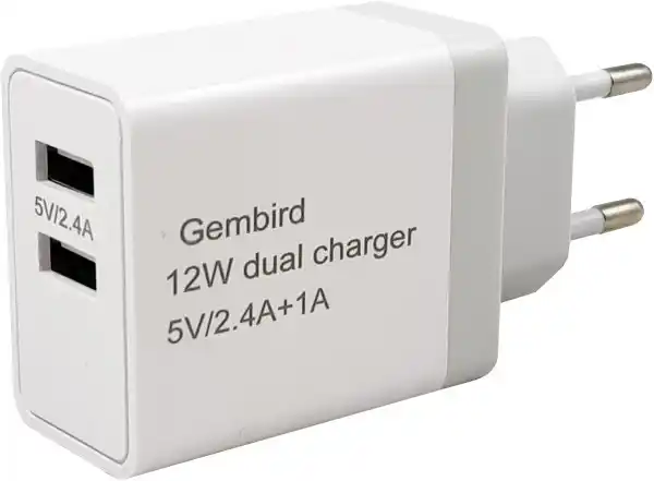 Kućni punjač Gembird NPA-AC26 2xUSB + micro usb kabal 1m