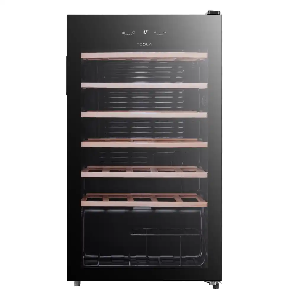 Vinska vitrina Tesla RW092M G/93L/47x47x84.5cm/crna