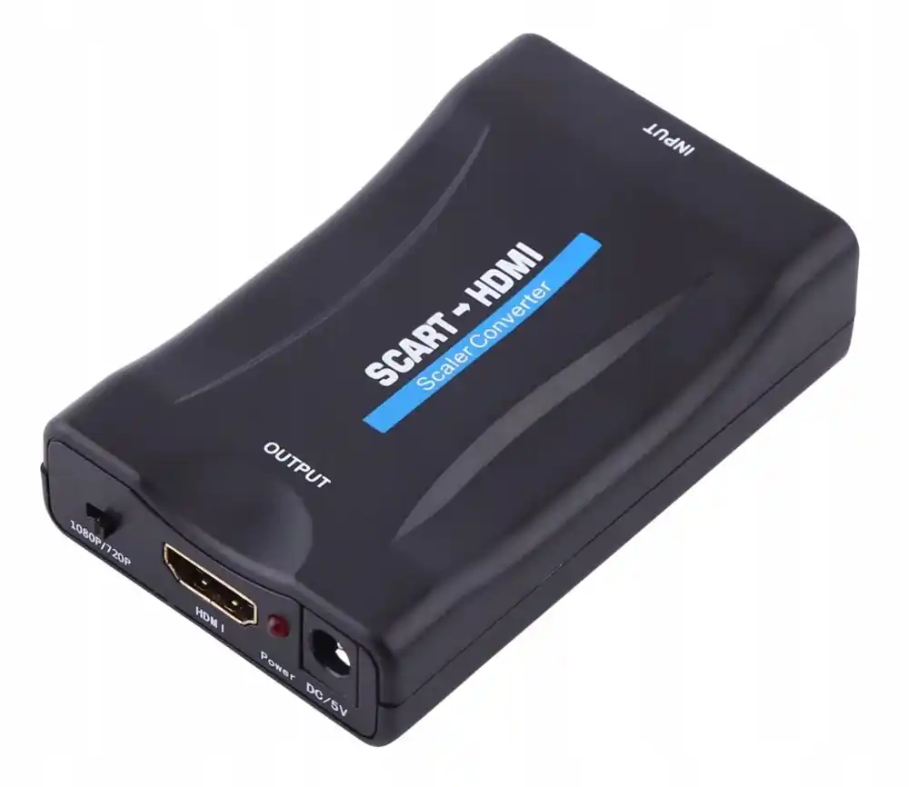 Adapter konverter Scart -HDMI 720/1080p Kettz S2H-013