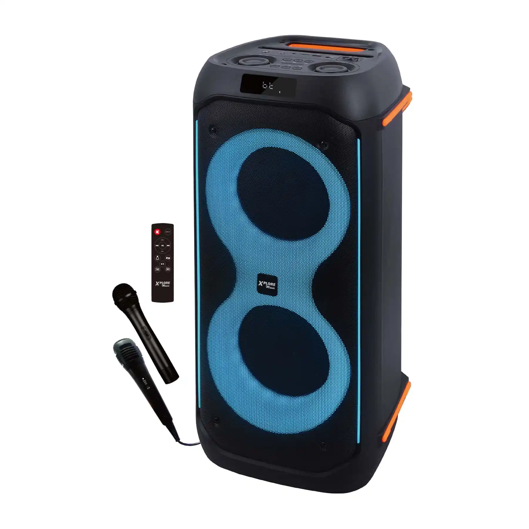 Partybox zvučnik Xplore XP8813 Fiesta 2/2xMic/BT/USB/Micro SD/AUX 500W