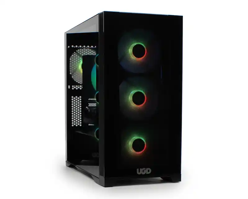 Kuciste UGD FALCON AM19 bez napajanja/ARGB/USB 3.0