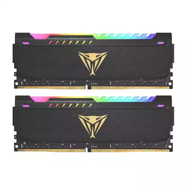Memorija DDR4 64GB 2x32GB 3200MHZ Patriot Viper Steel RGB BLACK Dual Channel PVSR464G320C8K