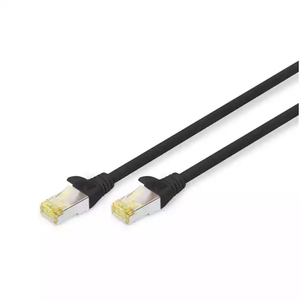 SFTP cable CAT 6a  sa konektorima 0.25m Digitus DK-1644-A-0025 Crni