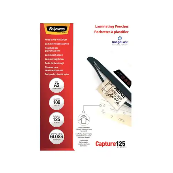 Fellowes Folija za plastifikaciju FELLOWES 5307302 - A5 125 mic ( 3544 ) 