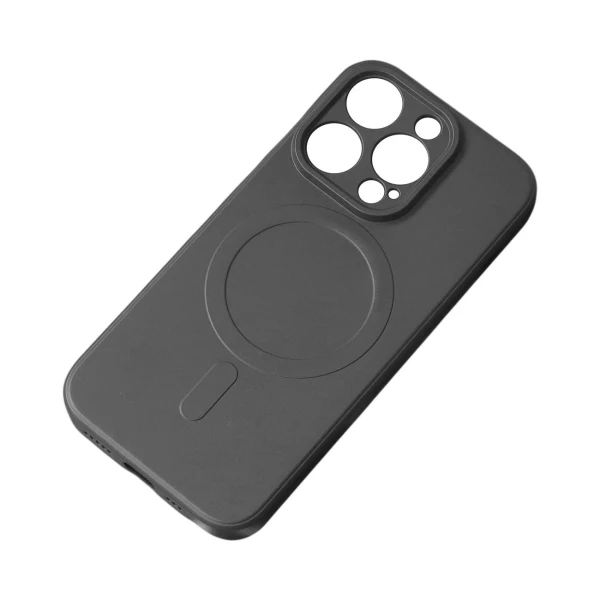 SILIKONSKA FUTROLA MAGSAFE IPHONE 15 CRNA