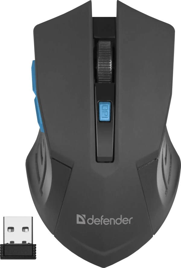 Bežični miš Defender Accura MM-275 1600 dpi plavo/crna