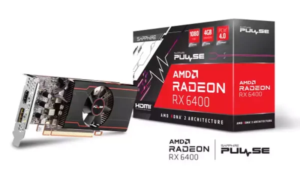 Grafička karta Sapphire Pulse AMD Radeon RX 6400 4GB  GDDR6 11315-01-20G HDMI/DP Bulk outlet