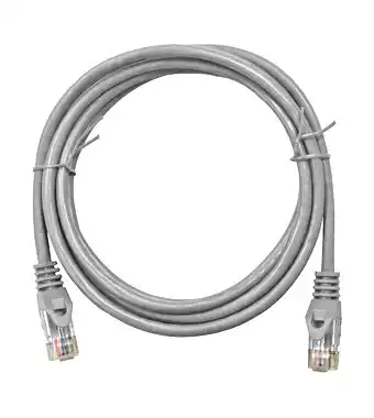 Patch kabl RJ45 Cat5e U/UTP,PVC sivi 2m