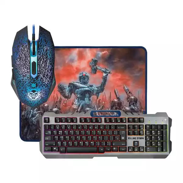 Tastatura + miš+ podloga Defender Killing Storm MKP-013L