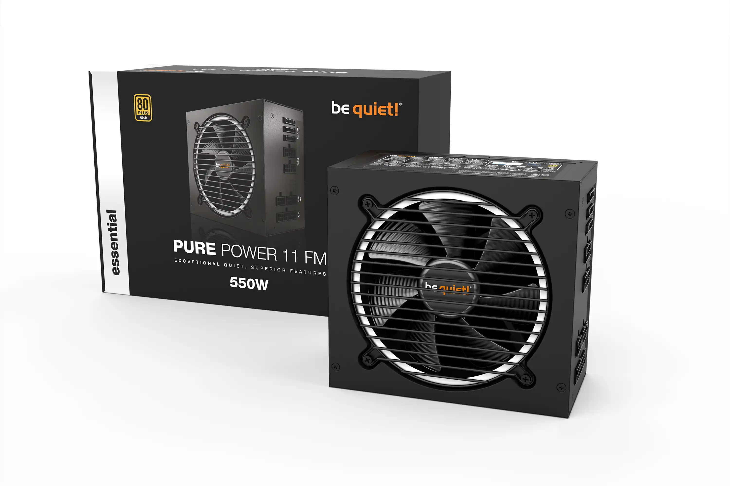 Napajanje 550W  Be quiet Pure  Power 11 FM 80+ Gold  BN317