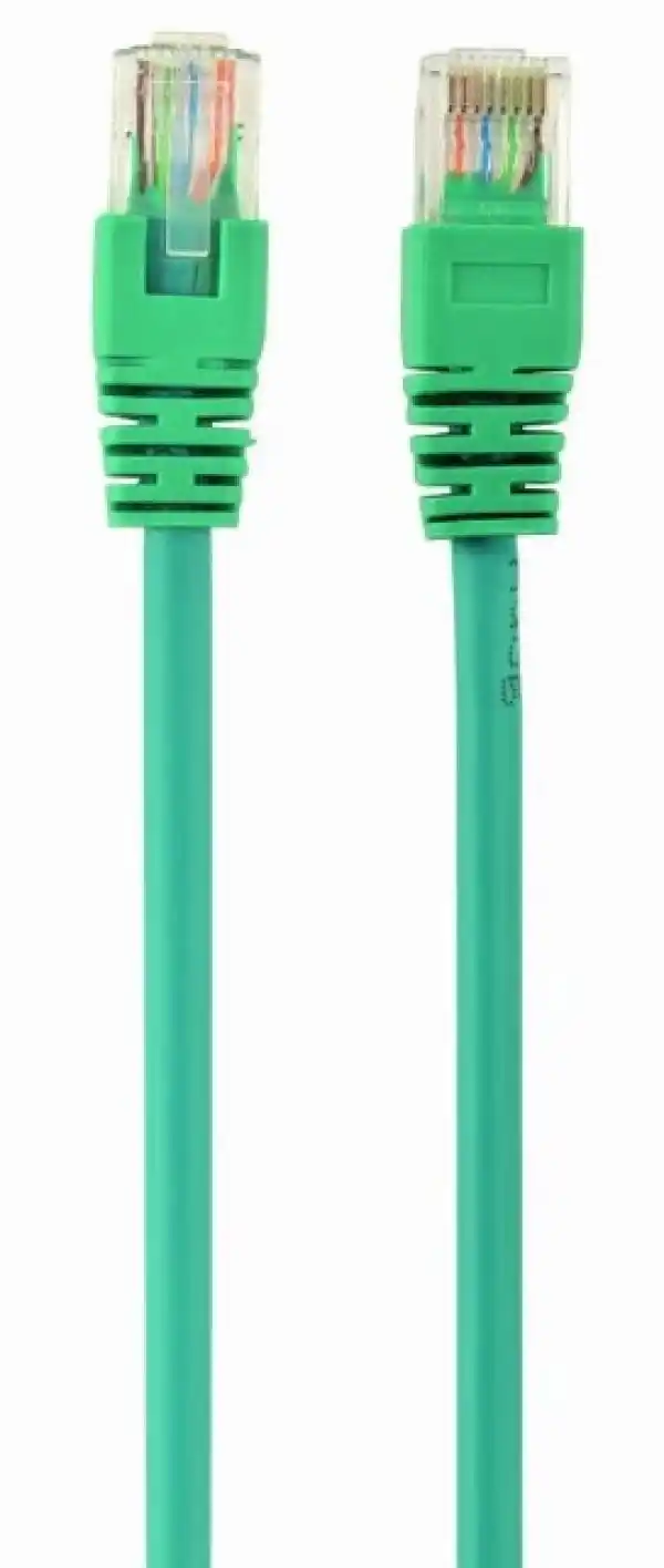 UTP cable CAT 5 sa konektorima 0.5m Gembird PP12-0.5M Zeleni