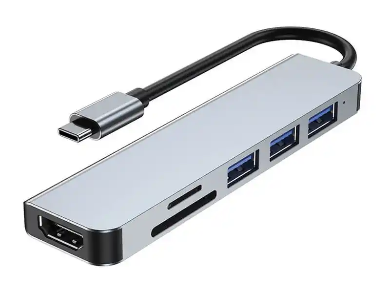 Adapter konverter Tip C Moye Connect X6 Multiport TH-069