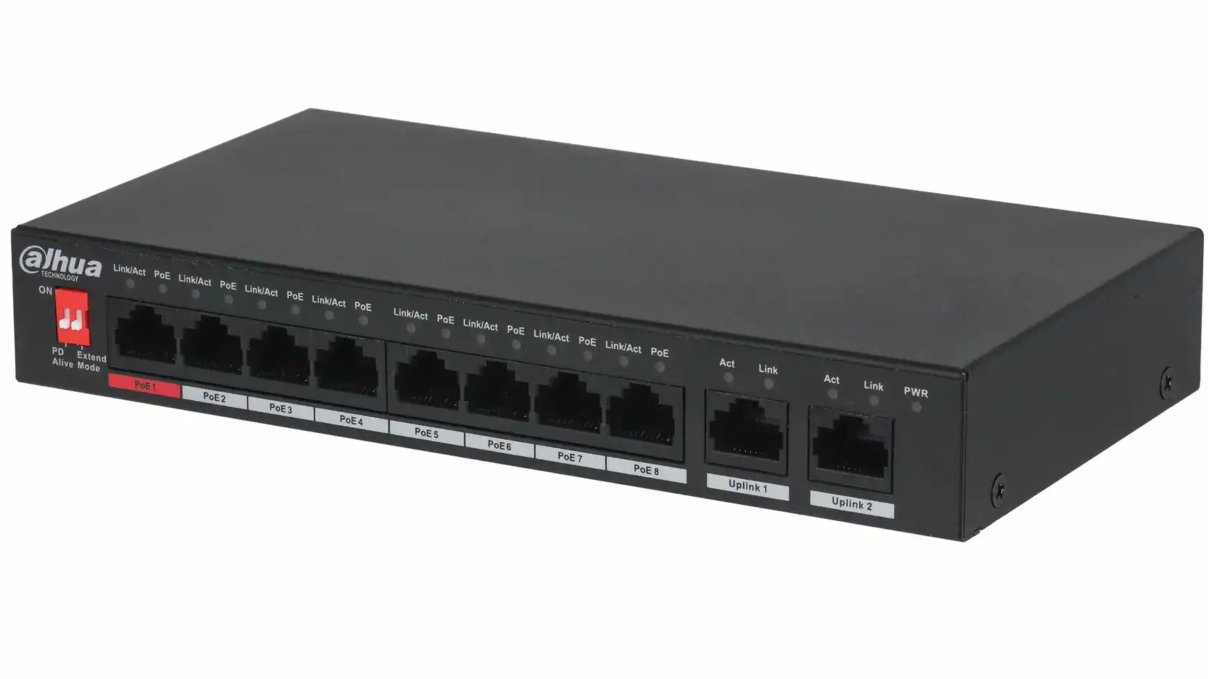 PoE Svič za video nadzor Dahua PFS3010-8ET-96-V2 8port