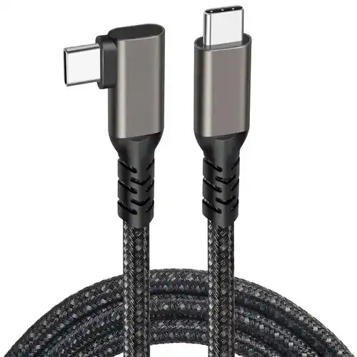 Kabl USB Tip C-Tip C (90 stepeni) 3.2 4K 100W Kettz KT-USBC070 1m