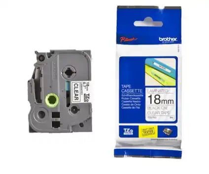 Brother traka TZE141 18mm  18mm crno/providno