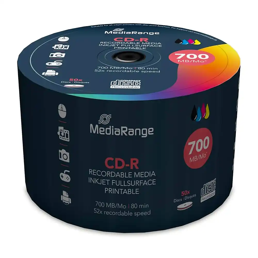 CD Mediarange Printabilni 1/50