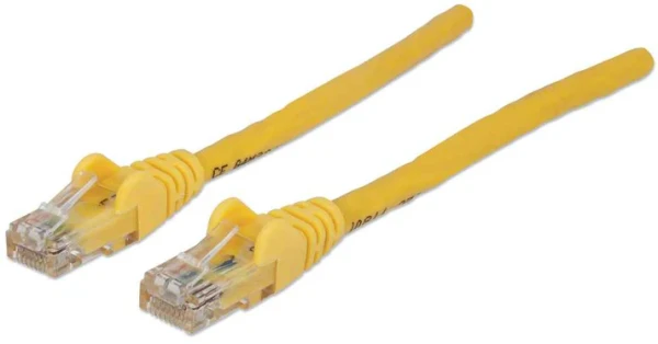 UTP cable CAT 6 sa konektorima 1m Intellinet ŽUTI