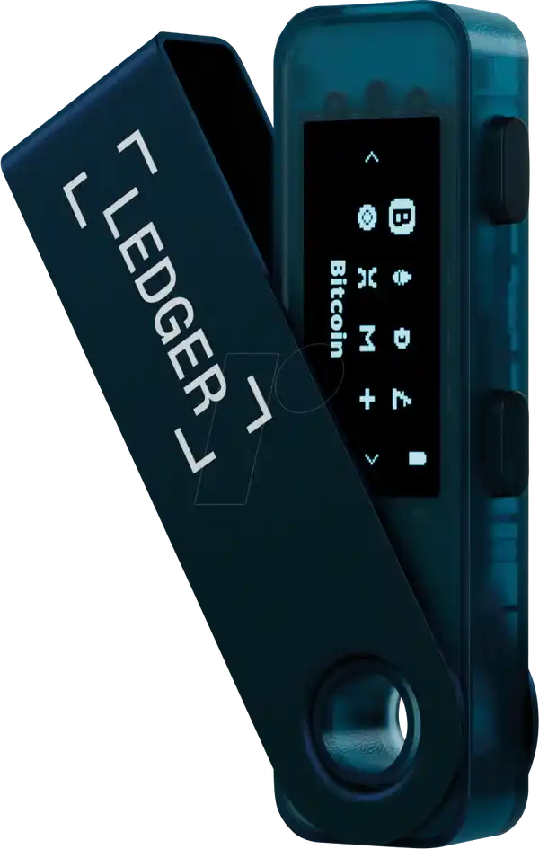 Kripto novčanik Ledger nano S plus Sapphire blue