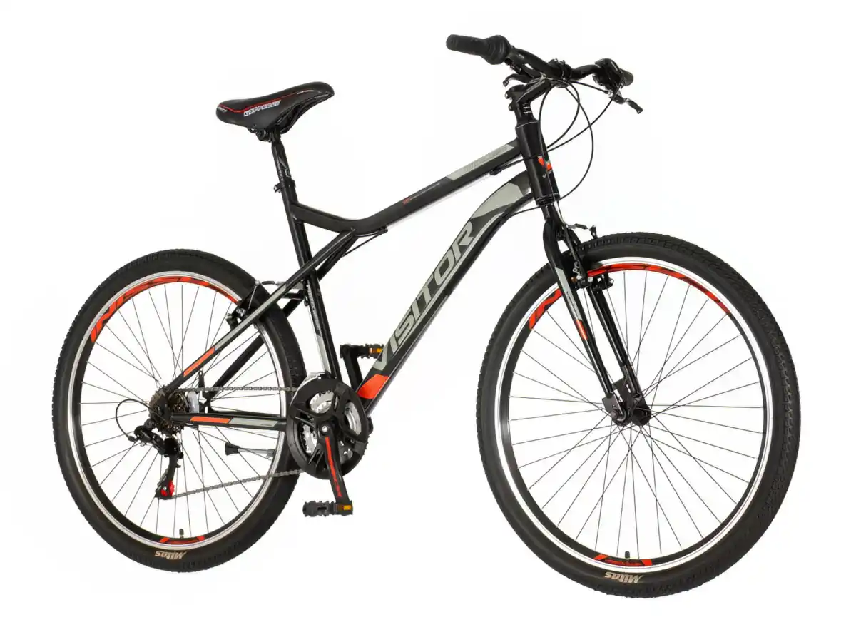 Bicikla Visitor Proclassic 17 inch Procla272MTVVB/24BR2W14/M17 beli ram/crveno-siva nalep