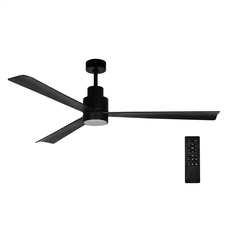 Plafonski ventilator PROSTO 52 inch/3 elise/30W/LED 24W