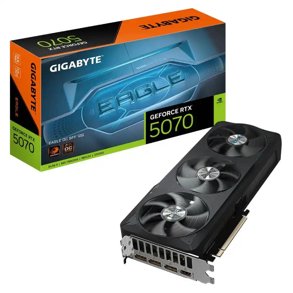 Graficka karta Gigabyte GeForce RTX 5070 Eagle OC  GDDR7 12GB 192bit 3xDP/HDMI