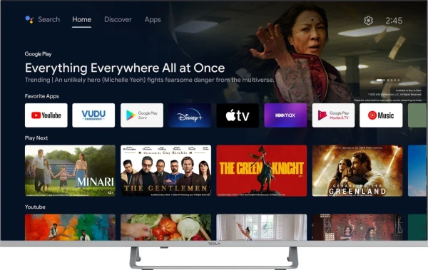 SMART LED TV 65 Tesla 65E635SUS 3840x2160/4K/UHD/DVB-T/T2/C/S/S2/Android