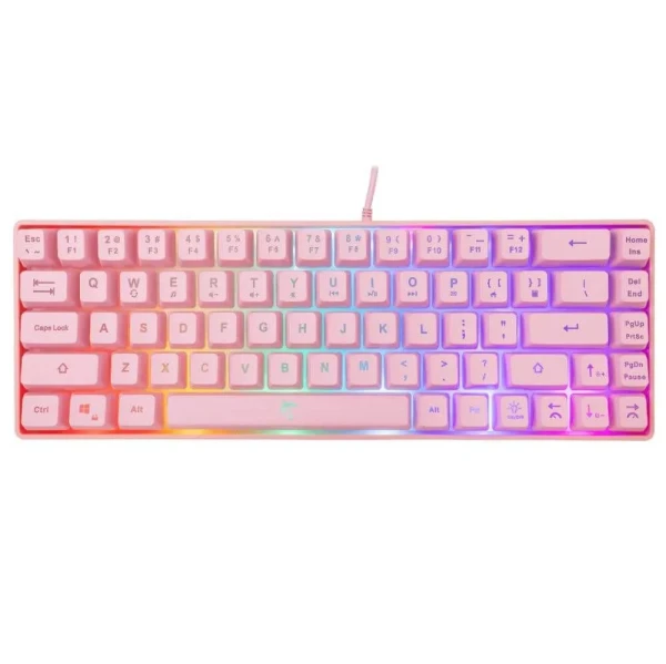Tastatura White Shark GK 2201 Ronin US pink